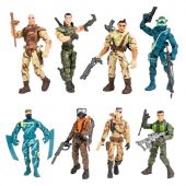 The corps figurines