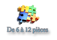 Puzzles De 6 à 12 pièces