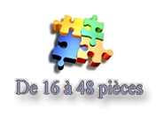 Puzzles De 16 à 48 pièces