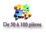 Puzzles De 50 à 100 pièces