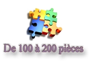 Puzzles De 100 à 200 pièces