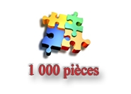Puzzles 1000 pièces