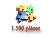 Puzzles 1500 pièces