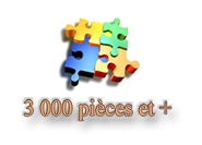 Puzzles 3000 pièces et plus