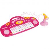 Clavier 24 touches fille rose