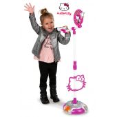 Hello kitty microphone sur pied