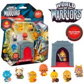 World of Warriors blister 8 guerriers + 1 temple
